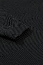 Load image into Gallery viewer, Dark Khaki Textured Loose Slouchy Long Sleeve Top and Pants Set