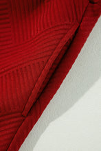 Load image into Gallery viewer, Dark Khaki Textured Loose Slouchy Long Sleeve Top and Pants Set