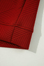 Load image into Gallery viewer, Dark Khaki Textured Loose Slouchy Long Sleeve Top and Pants Set