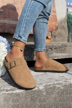 Load image into Gallery viewer, Light French Beige Slip On Corky Platform Shoes