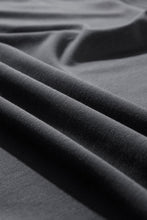 Load image into Gallery viewer, Dark Grey Crewneck Tee and Loose Pants Set