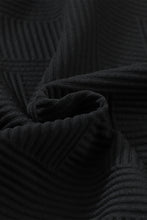 Load image into Gallery viewer, Dark Khaki Textured Loose Slouchy Long Sleeve Top and Pants Set