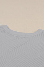 Load image into Gallery viewer, Dark Khaki Textured Loose Slouchy Long Sleeve Top and Pants Set