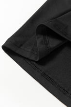 Load image into Gallery viewer, Black Sleeveless Scoop Neck Flared Split Midi Dress