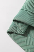 Load image into Gallery viewer, Dark Khaki Textured Loose Slouchy Long Sleeve Top and Pants Set