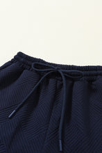 Load image into Gallery viewer, Dark Khaki Textured Loose Slouchy Long Sleeve Top and Pants Set