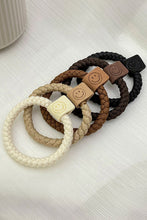 Load image into Gallery viewer, Khaki 5Pcs Braided Elastic Hairband
