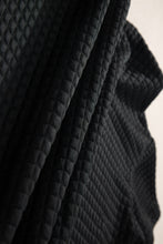 Load image into Gallery viewer, White Lattice Textured Cropped Tee and Jogger Pants Set