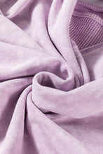 Load image into Gallery viewer, Light Grey Mineral Wash Drop Sleeve Patchwork Plus Size Tee