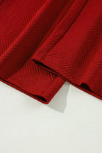 Load image into Gallery viewer, Dark Khaki Textured Loose Slouchy Long Sleeve Top and Pants Set