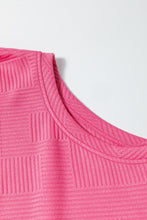 Load image into Gallery viewer, Dark Khaki Textured Loose Slouchy Long Sleeve Top and Pants Set