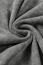 Load image into Gallery viewer, Light Grey Mineral Wash Drop Sleeve Patchwork Plus Size Tee