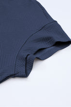 Load image into Gallery viewer, Gray Textured Loose Fit T Shirt & Drawstring Pants Set