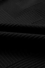 Load image into Gallery viewer, Sail Blue Solid Textured Collared V Neck Top and Wide Leg Pants Set