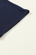 Load image into Gallery viewer, Dark Khaki Textured Loose Slouchy Long Sleeve Top and Pants Set