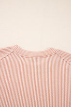 Load image into Gallery viewer, Wild Wind Solid Corded Short Sleeve T Shirt and Wide Leg Pants Set