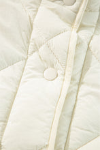 Load image into Gallery viewer, Black Quilted High Neck Button Up Pocket Vest Coat
