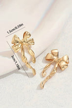 Load image into Gallery viewer, Gold Elegant Bow Stud Earrings
